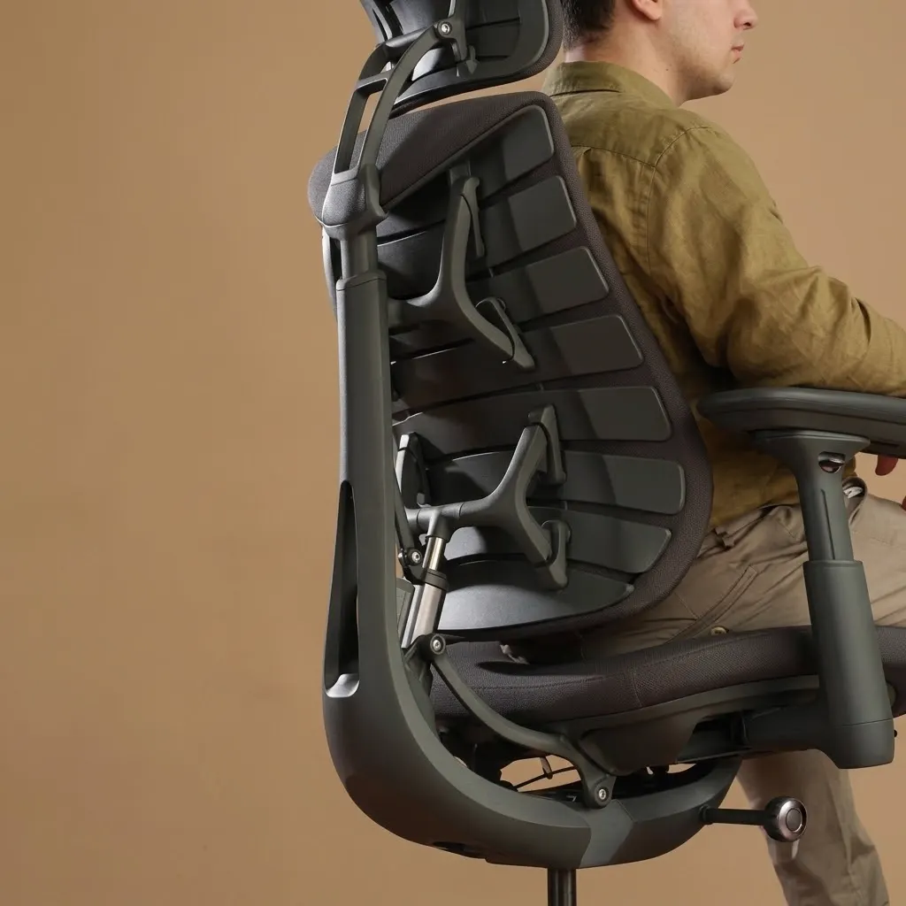 Precision motorized lumbar support